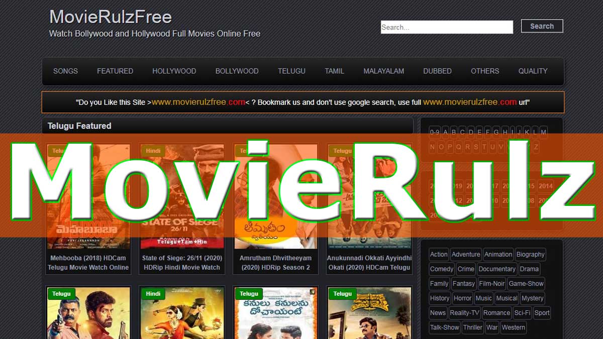 7Movierulz: Download Latest Bollywood, Telugu, Hollywood Movies